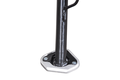 Extension para caballete lateral Negro/plateado. BMW F 800 GS/Adv, Husqvarna TR650.