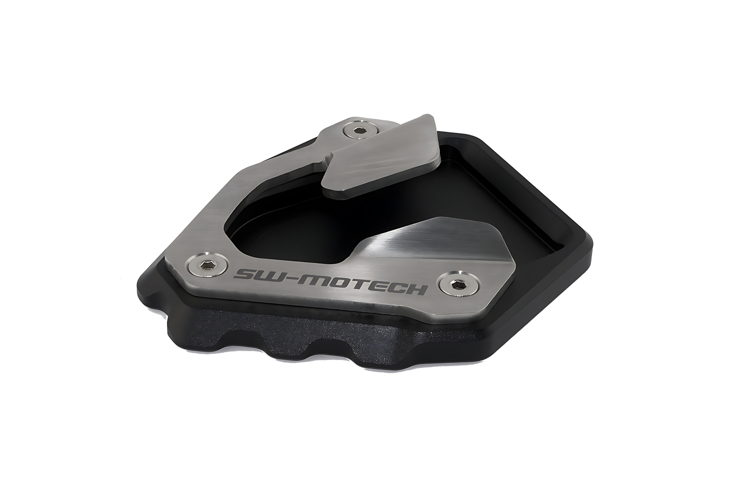 Extension para caballete lateral Negro/plateado. CRF1000L (15-)/Adv Sports (18-).