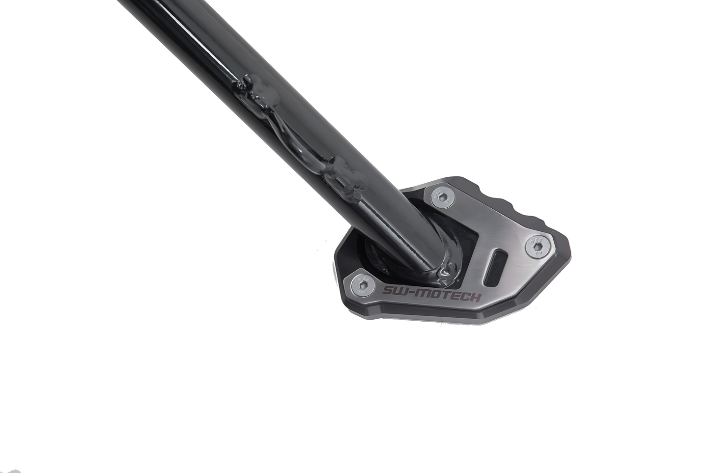 Extension para caballete lateral Negro/ Plateado. Modelos KTM , Husqvarna.