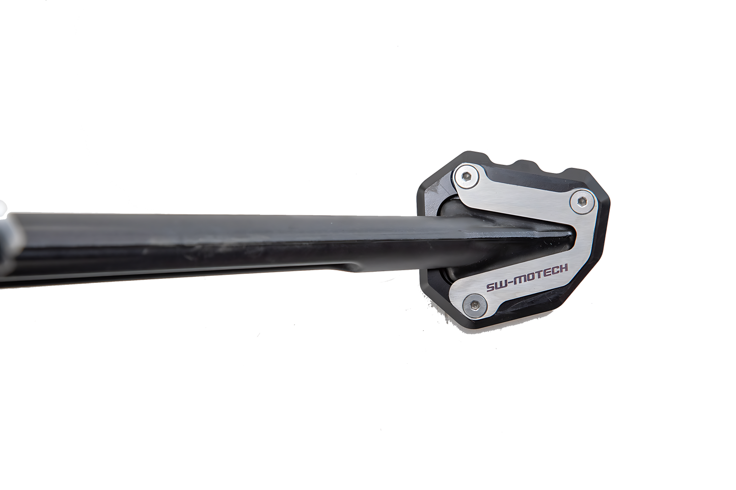 Extension para caballete lateral Negro/plateado. 790 Duke / 890 Duke / 990 Duke.