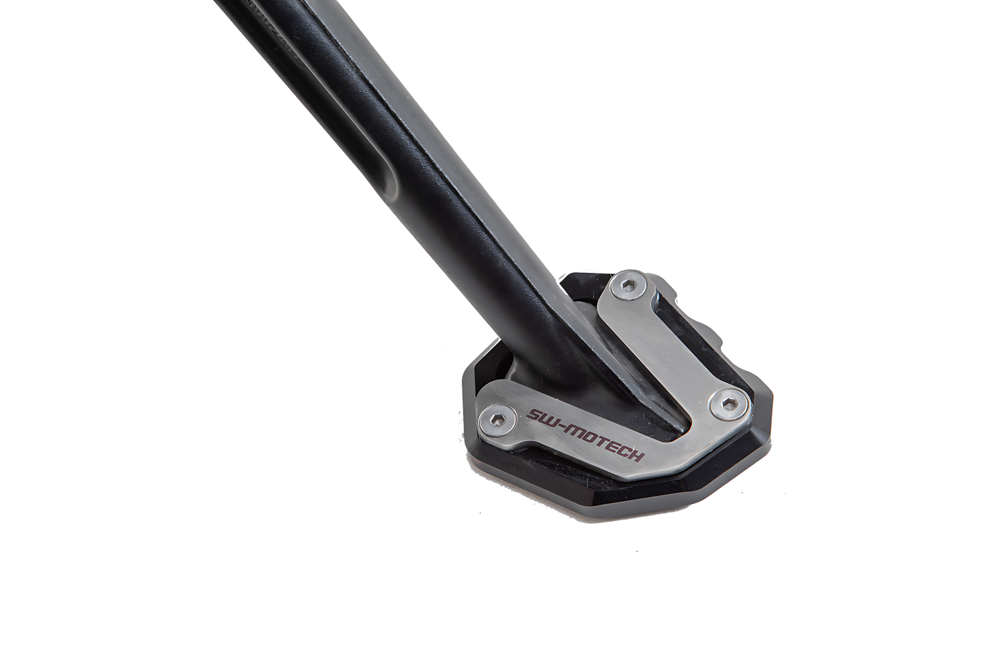 Extension para caballete lateral Negro/plateado. 790 Duke / 890 Duke / 990 Duke.