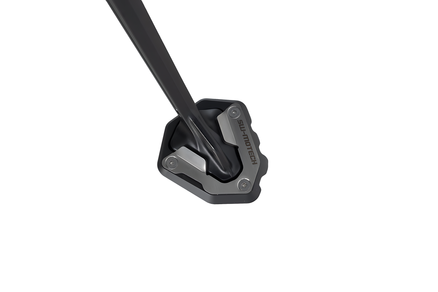 Extension para caballete lateral Negro/plateado. KTM 1290 Super Adventure/S (21-).