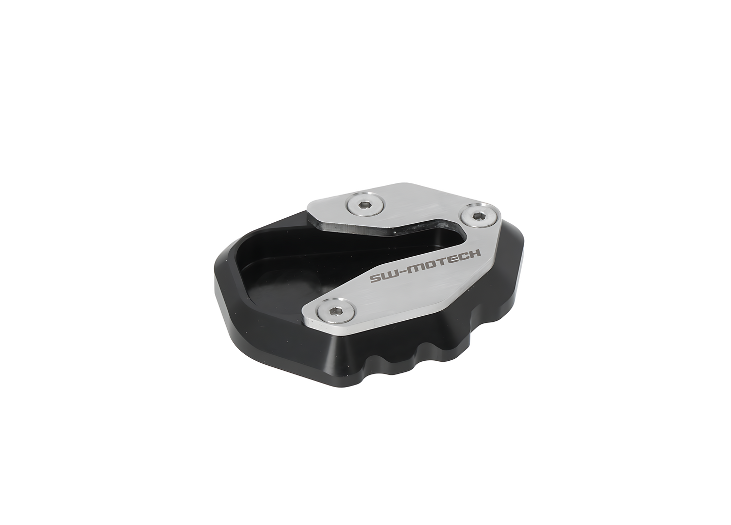 Extension para caballete lateral Negro/plateado. KTM 890 Duke R (19-).