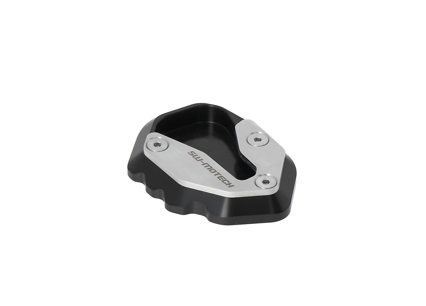 Extension para caballete lateral Negro/plateado. KTM 890 Duke R (19-).