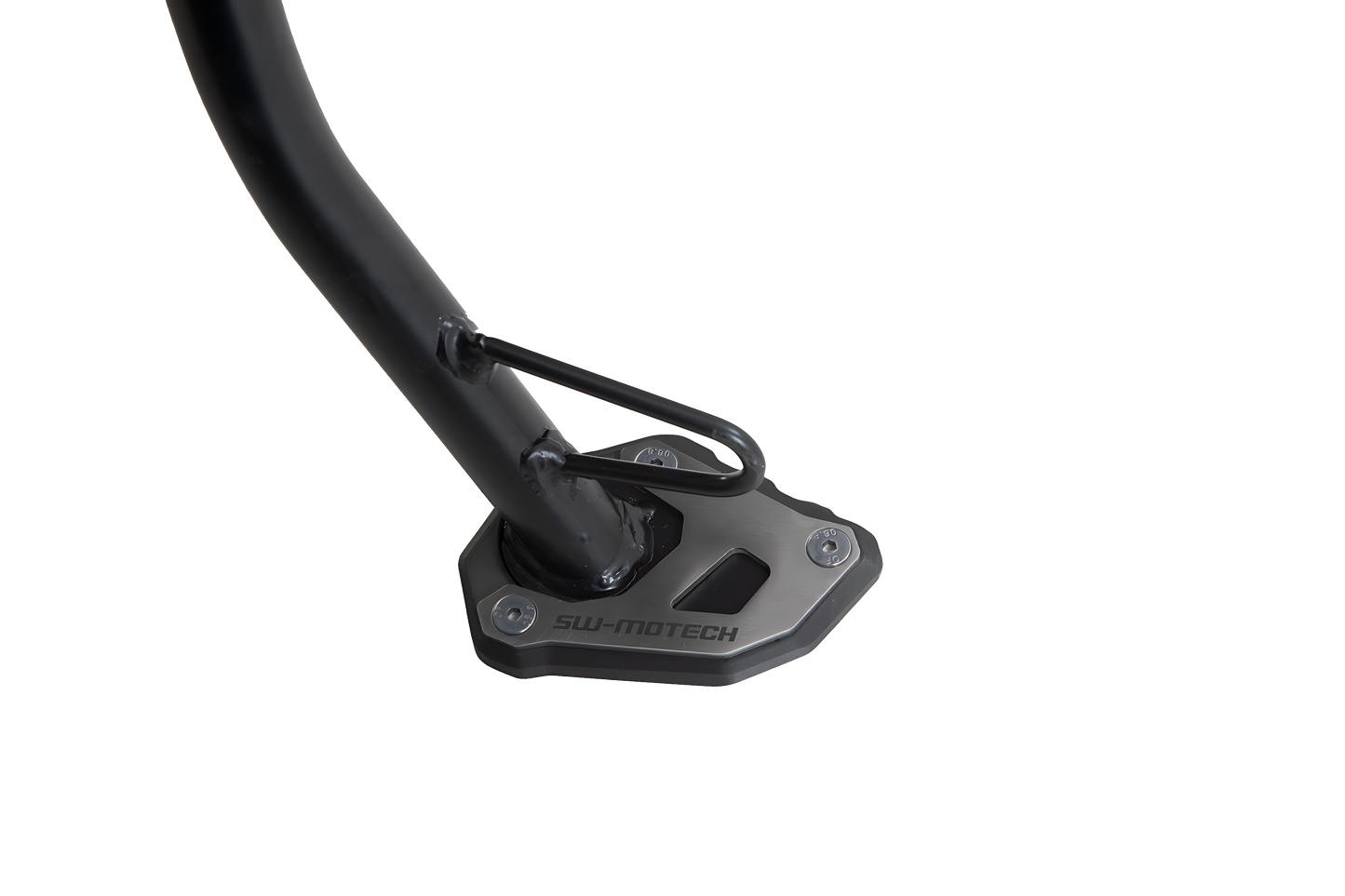 Extension para caballete lateral Negro/Plateado. KTM 390 Adventure (19-).