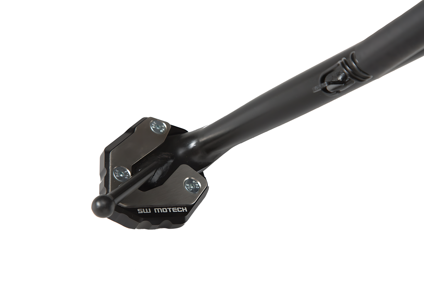 Extension para caballete lateral Negro/Plateado. Yamaha MT-09 Tracer, XSR900/Abart.