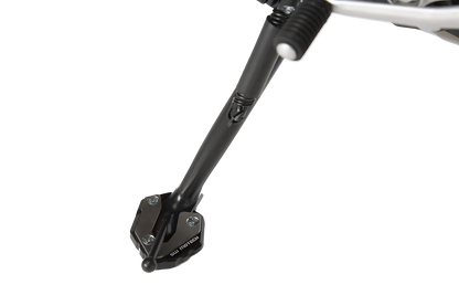 Extension para caballete lateral Negro/Plateado. Yamaha MT-09 Tracer, XSR900/Abart.