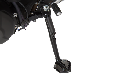 Extension para caballete lateral Negro/Plateado. Yamaha MT-09 Tracer, XSR900/Abart.