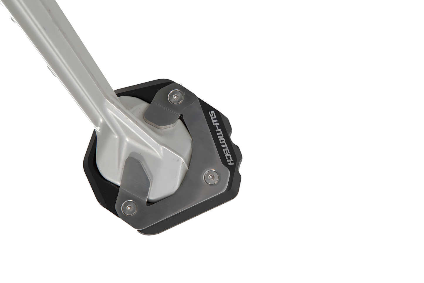 Extension para caballete lateral Negro/Plateado. Modelos Yamaha Ténéré 700 (19-).