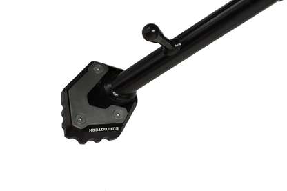 Extension para caballete lateral Negro/plateado. BMW R1200GS, R1250GS.