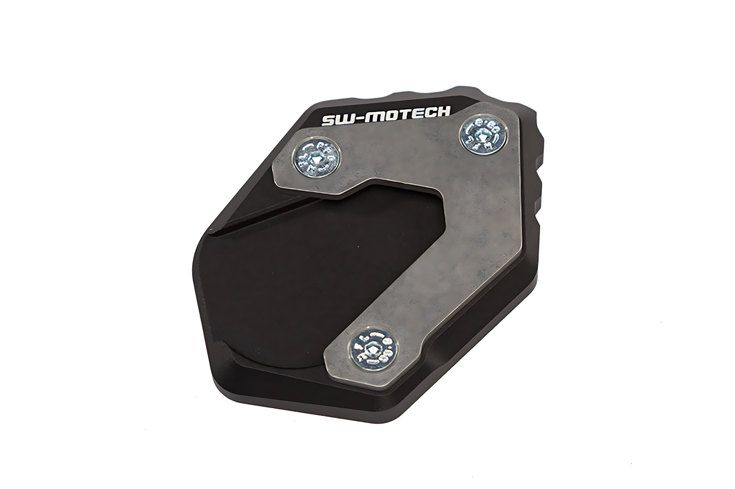 Extension para caballete lateral Negro/plateado. BMW R1200GS, R1250GS.