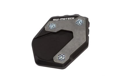 Extension para caballete lateral Negro/plateado. BMW R1200GS, R1250GS.