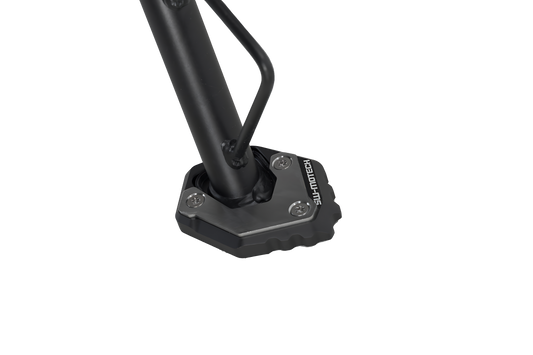 Extension para caballete lateral Negro/plateado. CFMoto 800MT (21-).