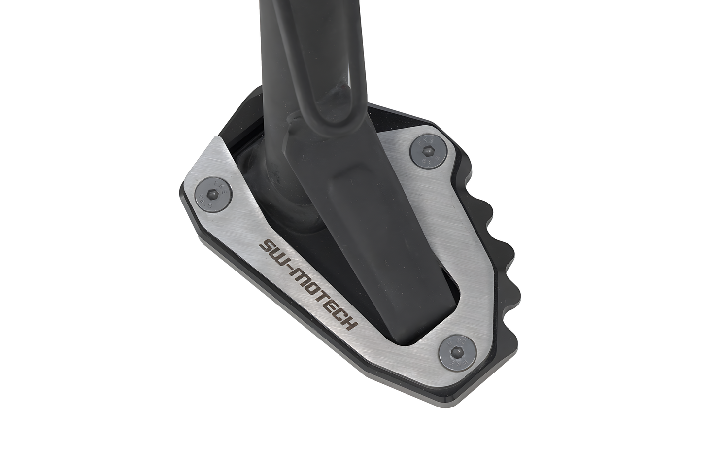 Extension para caballete lateral Negro/plateado. Ducati modelos.