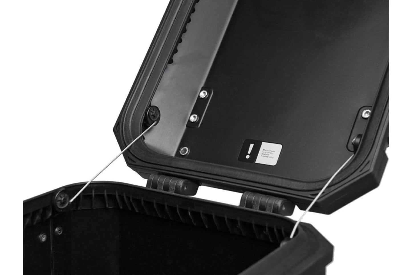 SW Motech Cable de soporte de tapa TRAX ION. Plateado