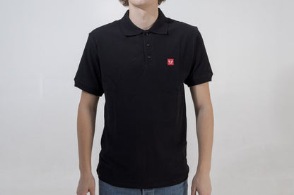 Polo. Core Line. Negro. Hombre.