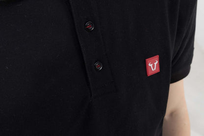 Polo. Core Line. Negro. Hombre.