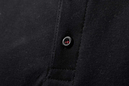 Polo. Core Line. Negro. Hombre.