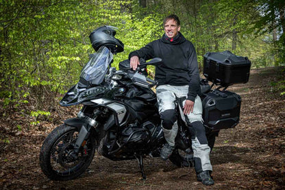 Sudadera con capucha - Edición en negro. Street Line. Negro. Unisex.