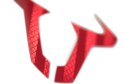 Pegatina del toro de SW-MOTECH 130 × 97 mm. Reflectante. Rojo.